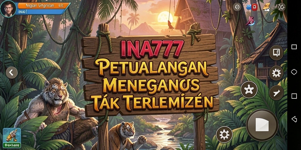 Tampilan gameplay yang mendebarkan dari INA777.
