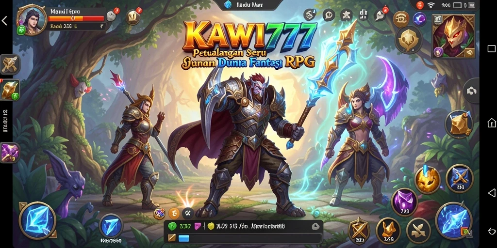 Tampilan menakjubkan dari petualangan KAWI777 dalam dunia RPG.
