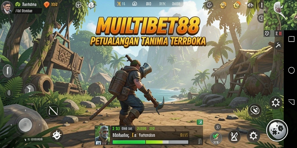 Tampilan seru gameplay MULTIBET88 di dunia terbuka yang luas.