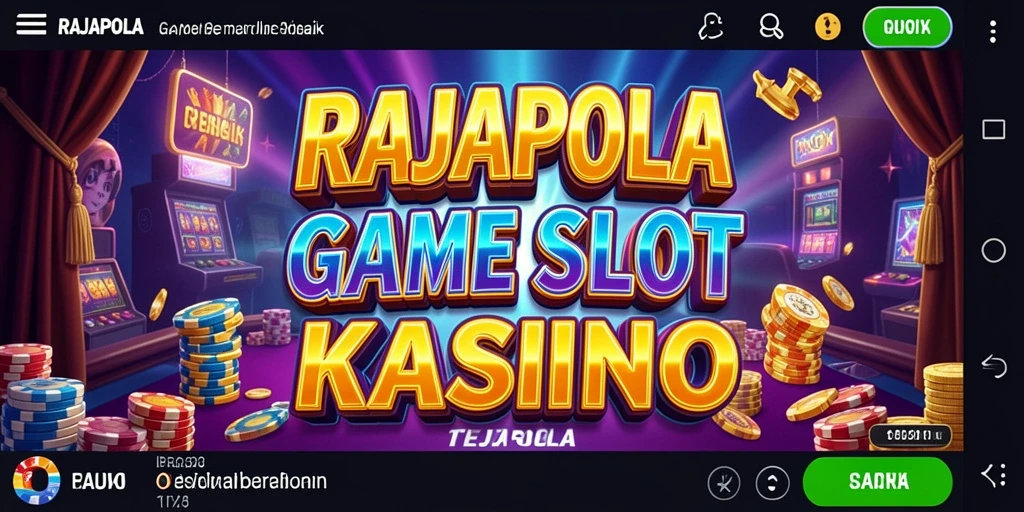Tampilan permainan RAJAPOLA yang menarik dan penuh warna.
