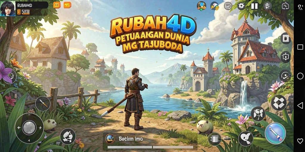 Tampilan gameplay RUBAH4D dalam dunia terbuka yang mengagumkan.