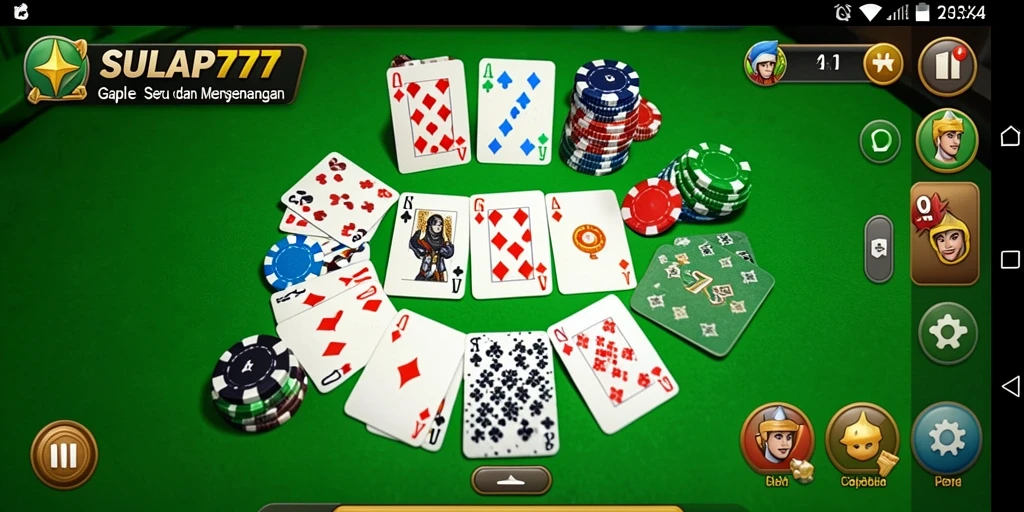 Gameplay SULAP777 yang menarik dalam permainan Gaple.