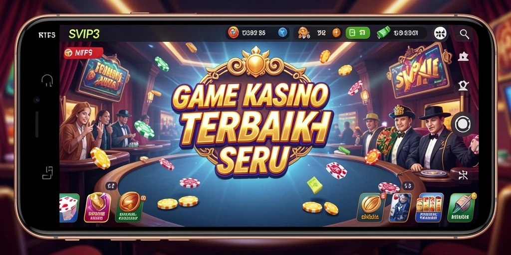 Tampilan gameplay Kasino yang menarik di SVIP3.