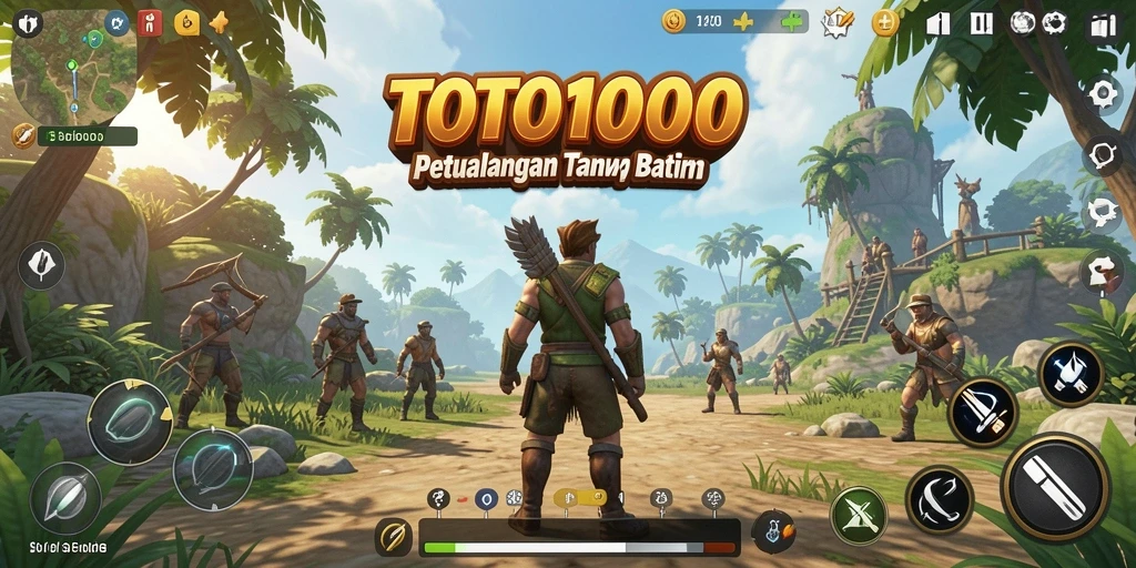 TOTO1000 menampilkan gameplay Open World yang mengesankan dan luas.