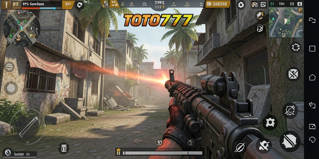 Tangkapan layar TOTO777 menunjukkan aksi seru gameplay TPS.