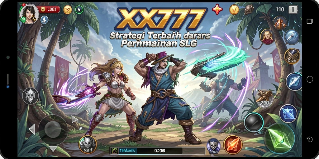 Tampilan menarik dari gameplay XXX777 yang seru dan strategis.