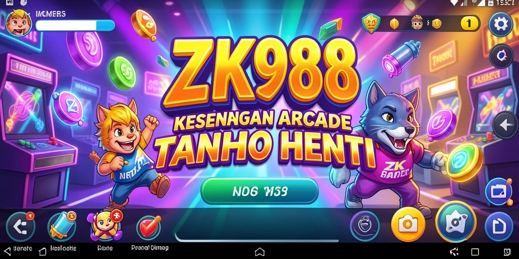 Tampilan gameplay ZK988 yang seru dan dinamis.
